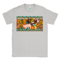 Moon Dust Fall farm animals cow pig rooster Classic Tee - Artiststas