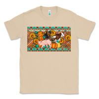 Mushroom Fall farm animals cow pig rooster Classic Tee - Artiststas