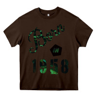 Chocolate Brown Born In 1958 Heavy Core Tee - Bettercallsaul