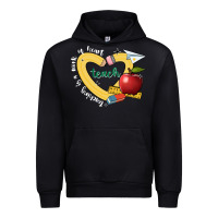 Black teaching is a work of heart Urban Hoodie - JahusDesignShop