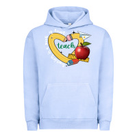 Pigment Grape Ice teaching is a work of heart Urban Hoodie - JahusDesignShop
