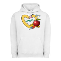 Pigment Lunar Rock teaching is a work of heart Urban Hoodie - JahusDesignShop