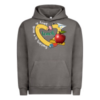 Teaching Is A Work Of Heart Urban Hoodie | Teevron