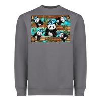 Storm Camouflage Baby Panda Heavyweight Sweatshirt - Artiststas