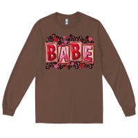 Chestnut Valentine's Day babe Long Sleeve Tee - FaDigitalArtStudio