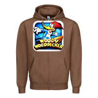 Chestnut #woody woodpecker character Zipper Hoodie - longCreatives