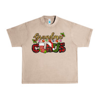 French Oak Grandma claus with christmas gift sock mother's Urban Heavy Tee - HowdyJamesFarm