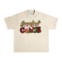 Sandshell Grandma claus with christmas gift sock mother's Urban Heavy Tee - HowdyJamesFarm