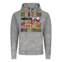 Cloud Rock king cake calories don't count mardi gras Vintage Hoodie - OliviaCreatesArt