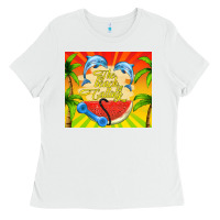 White the beach is calling Ladies Tee - TumblerDesignByShophia