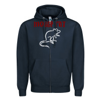Navy Vintage Retro Burt Macklin Gifts Men Zipper Hoodie - longCreatives