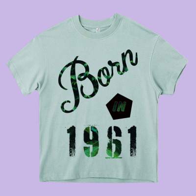 Born In 1961 Heavy Core Tee Designed By Bettercallsaul