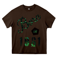Chocolate Brown Born In 1961 Heavy Core Tee - Bettercallsaul