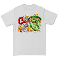 Dove Grey Cinco de mayo with cactus Premium Tee - NancyCooperArtShop