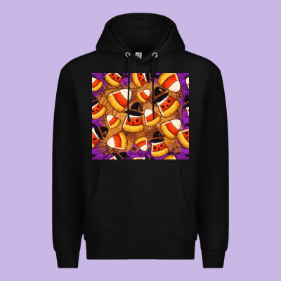 Candy Pattern Premium Hoodie Designed By Cowhidedigitalart