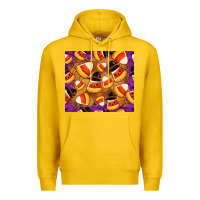 Lemon Candy Pattern Premium Hoodie - CowhideDigitalArt