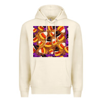 Tofu Candy Pattern Premium Hoodie - CowhideDigitalArt