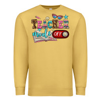 Antique Gold teacher mode off Premium Sweatshirt - AdoDesignShop