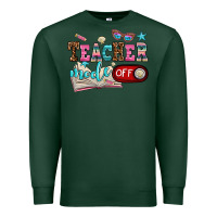 Sports Green teacher mode off Premium Sweatshirt - AdoDesignShop