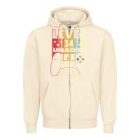 Sandshell level 34 unlocked shirt video gamer 34th birthday gifts tee t shirt Zipper Hoodie - longCreatives