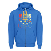 True Royal level 34 unlocked shirt video gamer 34th birthday gifts tee t shirt Zipper Hoodie - longCreatives