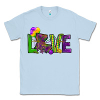 Dusty Blue Love Louisiana Classic Tee - HowdyJamesFarm