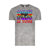 Cloud Rock Coolest queer in town Vintage Tee - CowGirlArtShop
