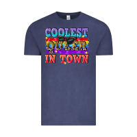 Vintage Denim Coolest queer in town Vintage Tee - CowGirlArtShop