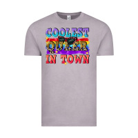 Coolest Queer In Town Vintage Tee | Teevron
