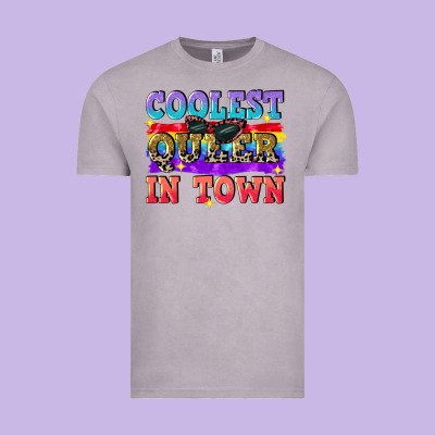 Coolest Queer In Town Vintage Tee Designed By Cowgirlartshop