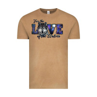 For The Love Of The Wolves Vintage Tee | Teevron