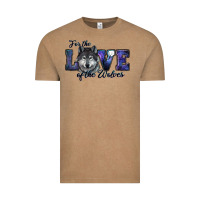 Vintage Coffee for the love of the wolves Vintage Tee - RanaPortraitStore