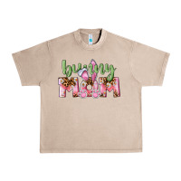 French Oak Happy Easter Bunny Mom Urban Heavy Tee - CowGirlArtShop