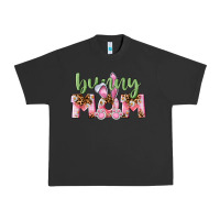 Pigment Black Happy Easter Bunny Mom Urban Heavy Tee - CowGirlArtShop