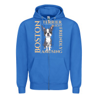 True Royal boston terrier t  shirt boston terrier dog traits gift t  shirt Zipper Hoodie - longCreatives