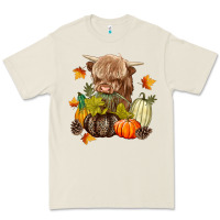 Bone Heifer with Pumpkins Premium Tee - texasbilliewilder