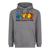 Storm peace love  softball Heavyweight Hoodie - AdoDesignShop
