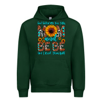 Forest Green god gifted me two titles mom and bebe  and i rock Urban Hoodie - JahusDesignShop