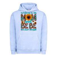Pigment Grape Ice god gifted me two titles mom and bebe  and i rock Urban Hoodie - JahusDesignShop