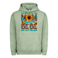 Pigment Oil Green god gifted me two titles mom and bebe  and i rock Urban Hoodie - JahusDesignShop