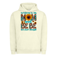 Pigment Pistachio god gifted me two titles mom and bebe  and i rock Urban Hoodie - JahusDesignShop