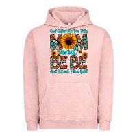 Pigment Salmon god gifted me two titles mom and bebe  and i rock Urban Hoodie - JahusDesignShop