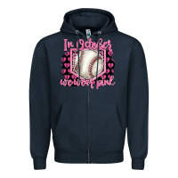 Navy in october we wear pink baseball Zipper Hoodie - BarkalooDesign