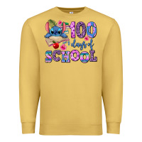 Antique Gold 100 days of school Premium Sweatshirt - AdoDesignShop