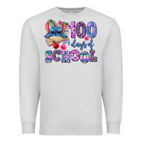Dove Grey 100 days of school Premium Sweatshirt - AdoDesignShop