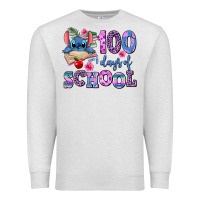 Oatmeal Heather 100 days of school Premium Sweatshirt - AdoDesignShop