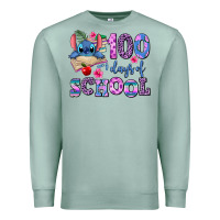 Seafoam 100 days of school Premium Sweatshirt - AdoDesignShop