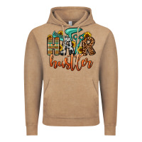 Vintage Coffee hair hustler Vintage Hoodie - OliviaCreatesArt