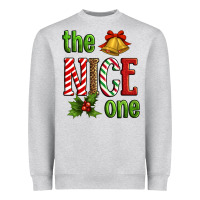 Heather Grey The Nice One Heavyweight Sweatshirt - Artiststas