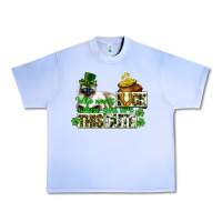 Grape Ice St. Patrick's cat who needs luck when you are this Urban Heavy Tee - CowGirlArtShop